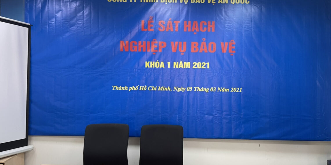 Lễ thi sát hạch Chứng chỉ nghiệp vụ bảo vệ khóa 1 – 2021 tại Khu vực Miền Nam