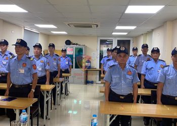 Lễ sát hạch nghiệp vụ bảo vệ khóa I/2022 của Công ty TNHH MTV Đầu tư Dịch vụ Bảo vệ Đông Nam Á (Công ty thành viên của An Quốc)
