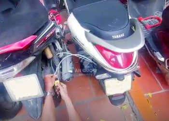 Hướng dẫn cách làm và khóa dây cáp xe máy chi tiết