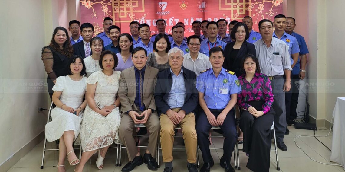 Công ty TNHH dịch vụ bảo vệ An Quốc tổ chức kết năm 2023