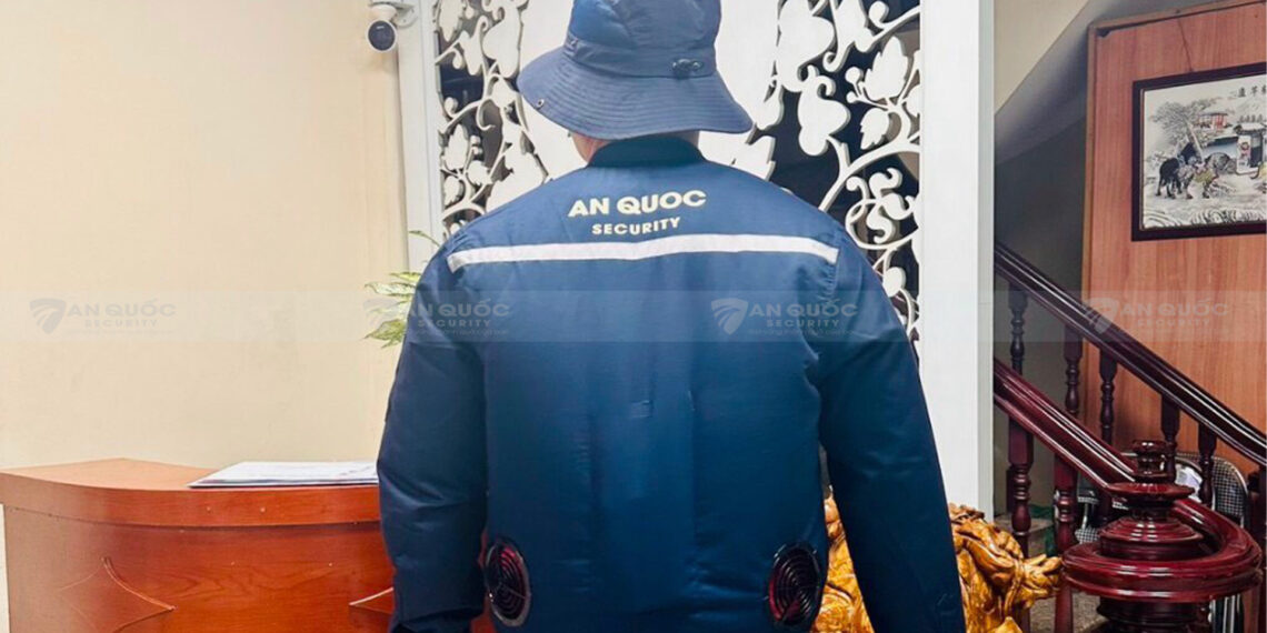 An Quốc dự kiến sử dụng áo điều hòa cho nhân viên bảo vệ trong thời tiết nắng nóng